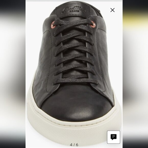 Good Man Edge Leather Black Sneaker sz 16 - Picture 3 of 5